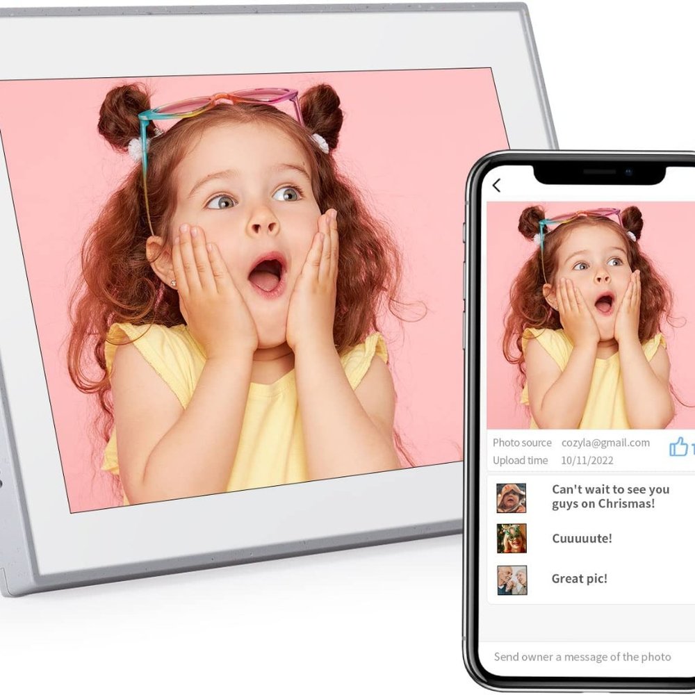New 10.1" WiFi Digital Picture Frame Built-in Alexa